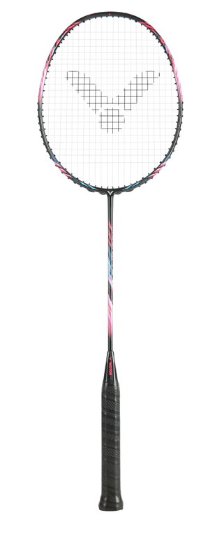 Victor Badmintonschläger Auraspeed Pegasus PGS (ausgewogen/steif) 2026 schwarz - besaitet -
